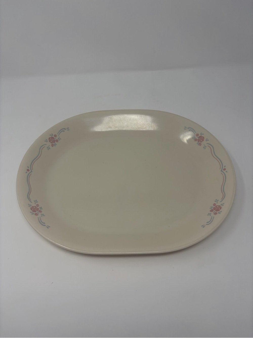 Vintage Corning Corelle "English Breakfast" 12 5/8 Inch Serving Platter